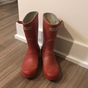Hunter rain boots